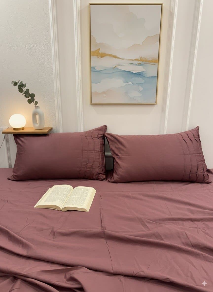 Pintex Poise 300 TC Super King Bedsheet view 2