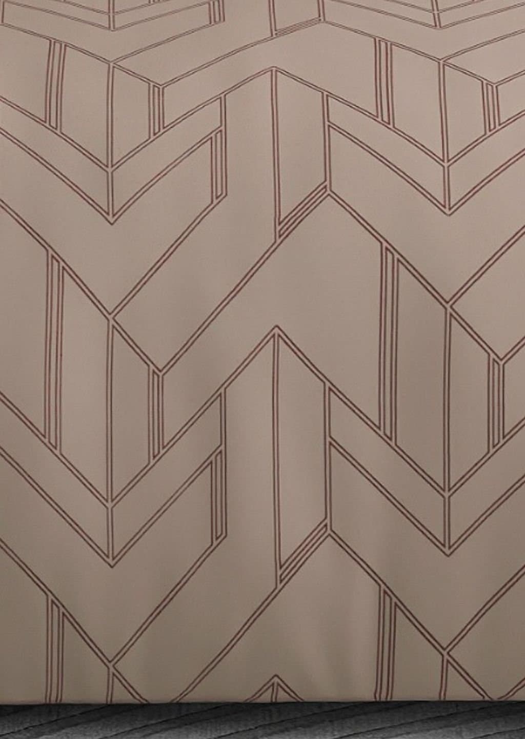 Leaf Tale Collection | 100% Cotton | Geometric Design (108"x108"/274cmx274cm) | 600TC Superking Bedsheet view 9