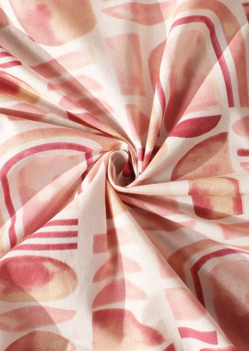 Essentials | 100% Cotton | Geometric Design (108"x108"/274cmx274cm) | 144TC Superking Bedsheet view 10