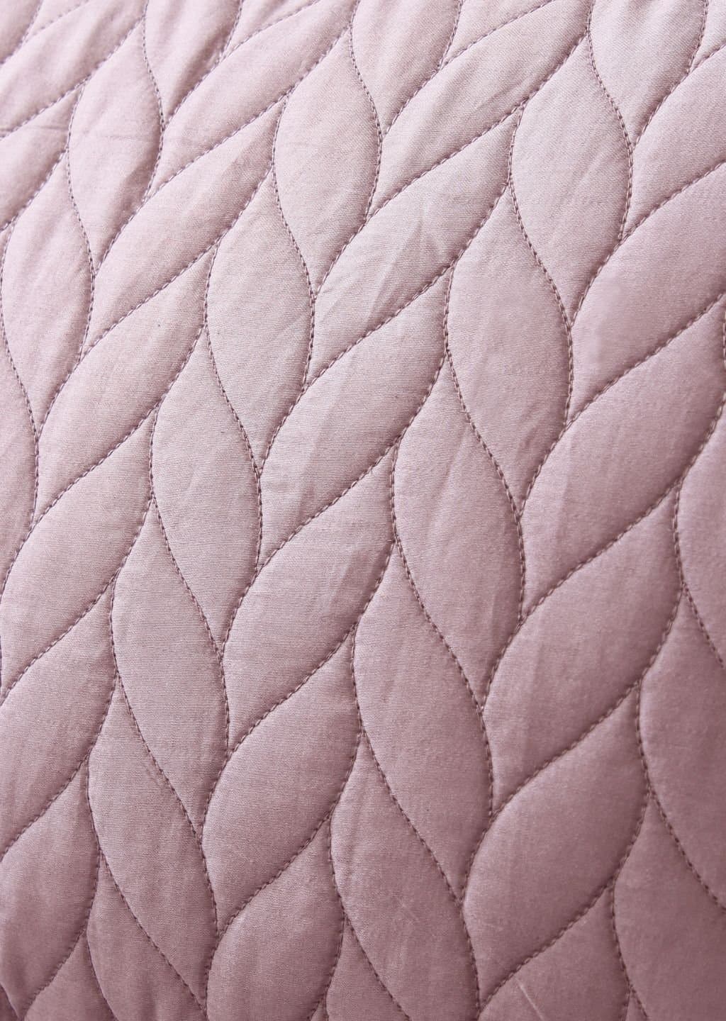 Aura-Quilt Collection | 100% Cotton | Solids | 2 Quilted Pillow Covers | 300TC view 37