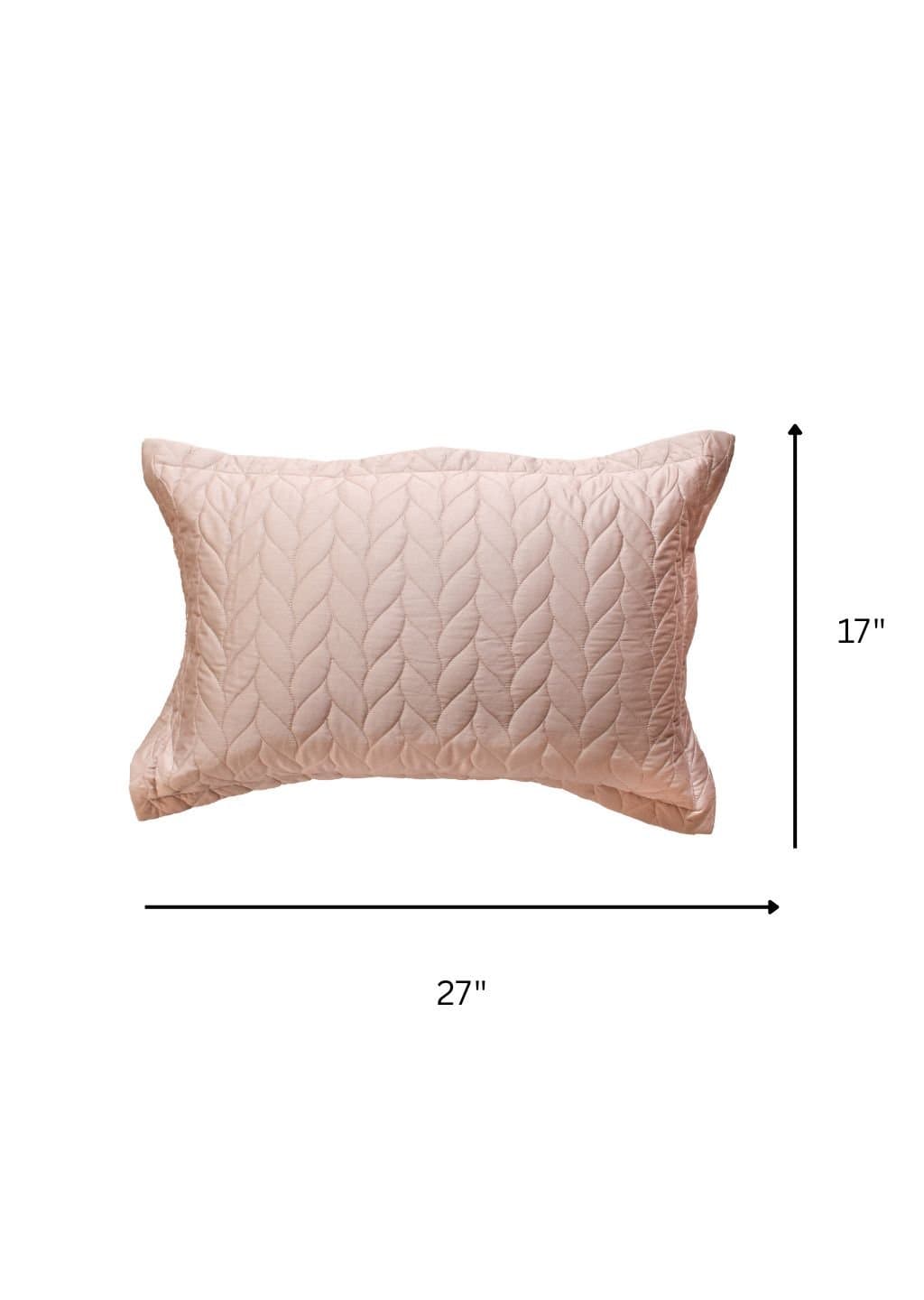 Aura-Quilt Collection | 100% Cotton | Solids | 2 Quilted Pillow Covers | 300TC view 27