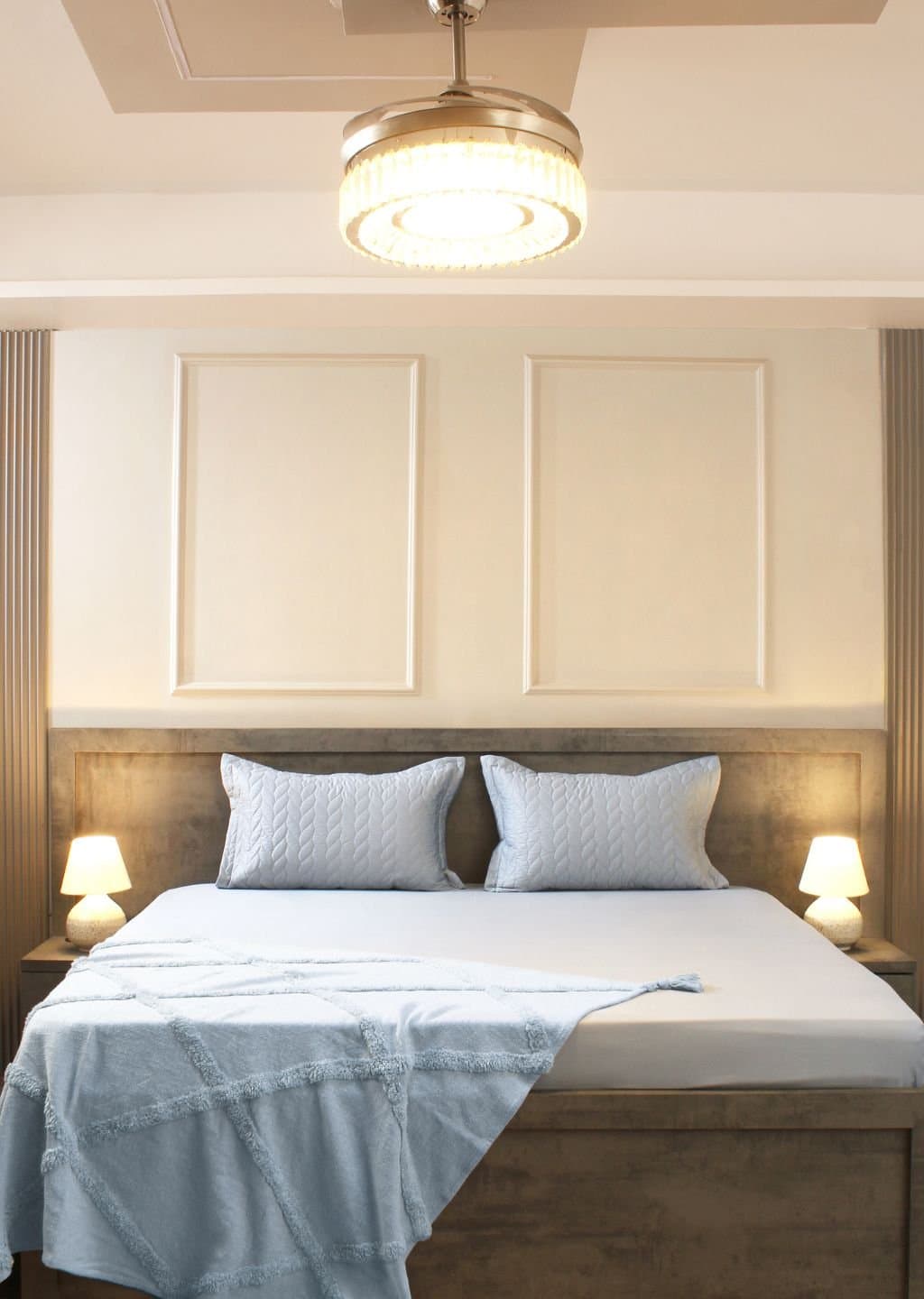Aura-Quilt Collection | 100% Cotton | Solids | 2 Quilted Pillow Covers | 300TC view 13
