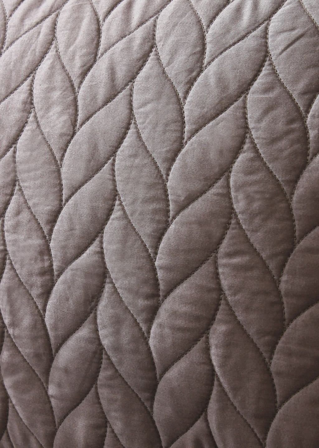 Aura-Quilt Collection | 100% Cotton | Solids | 2 Quilted Pillow Covers | 300TC view 54