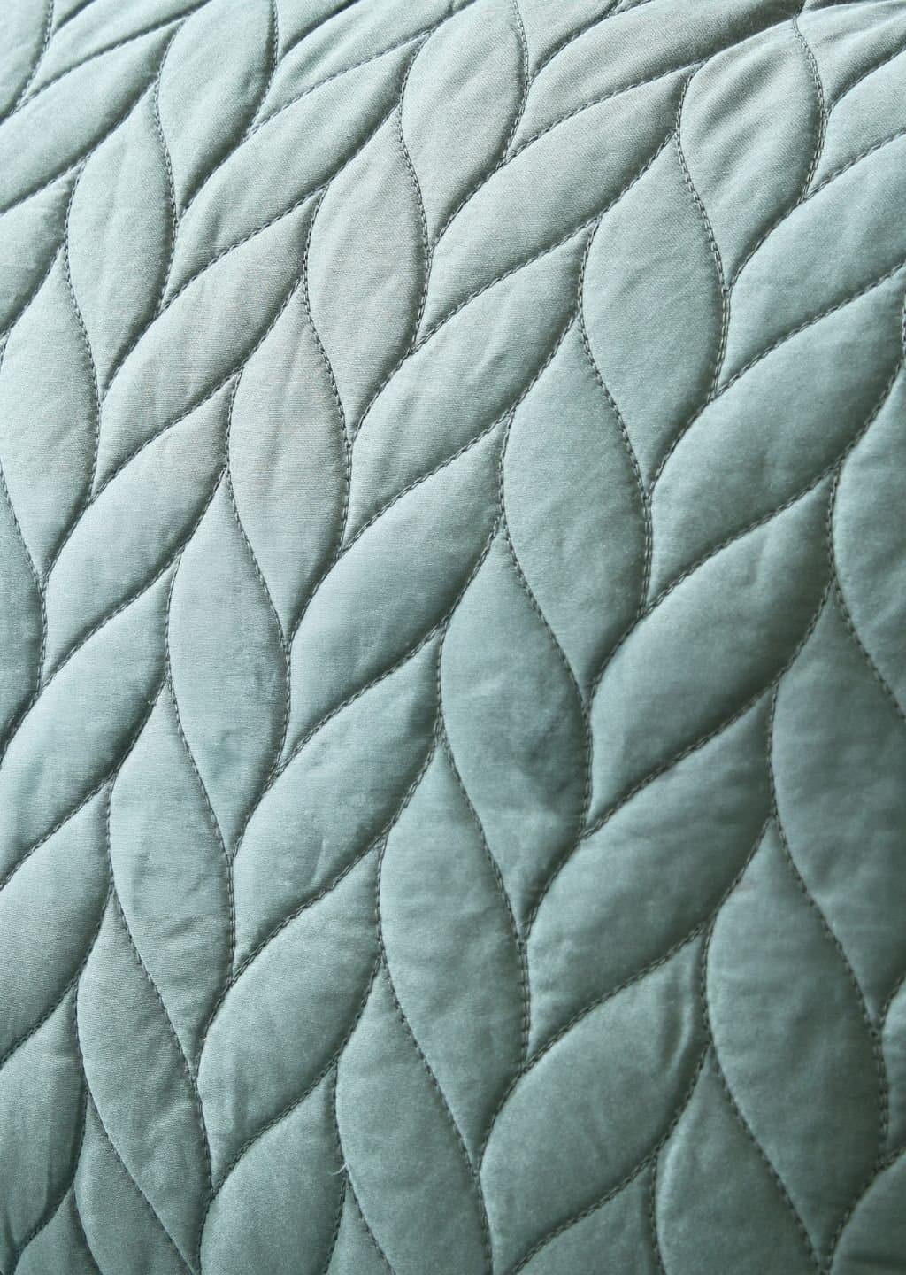 Aura-Quilt Collection | 100% Cotton | Solids | 2 Quilted Pillow Covers | 300TC view 43