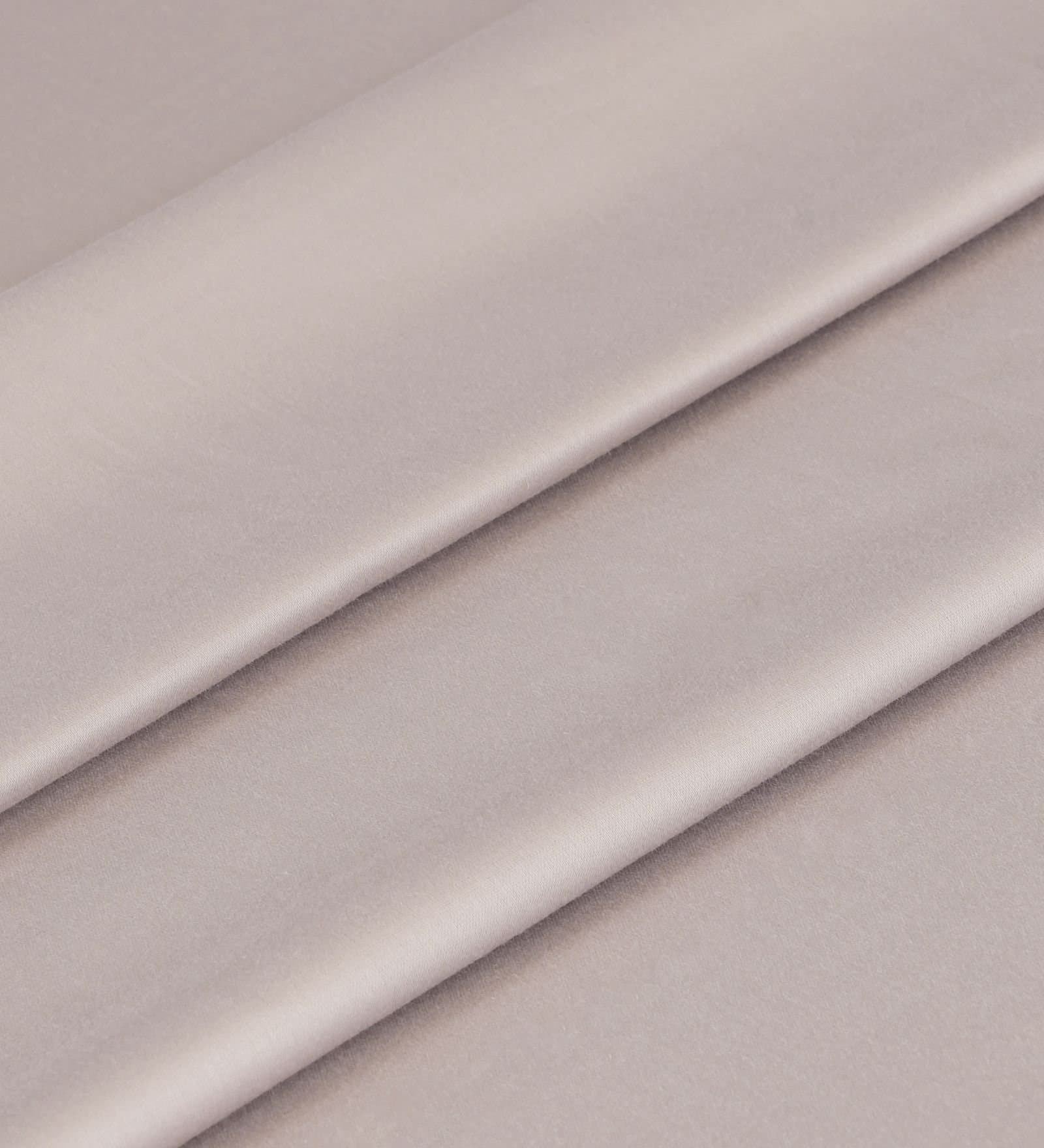 Majestic French Collection | 100% Cotton | Solids (108″x108″/274cmx274cm) | 300TC Superking Size Bedsheet with 2 Pillow Covers (Designer) | Soft Grey view 6
