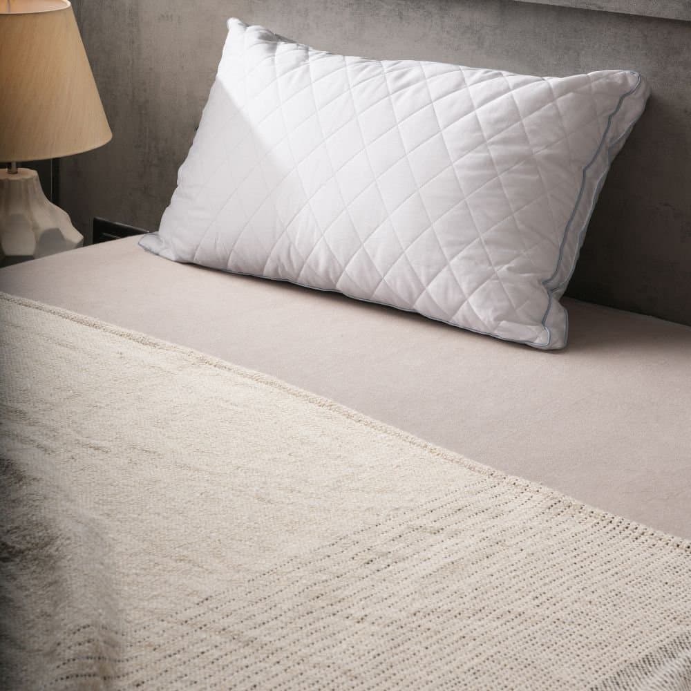 Snuggle Pillow – 400 TC | 100% Cotton | Hypoallergenic Microfiber Filling view 2