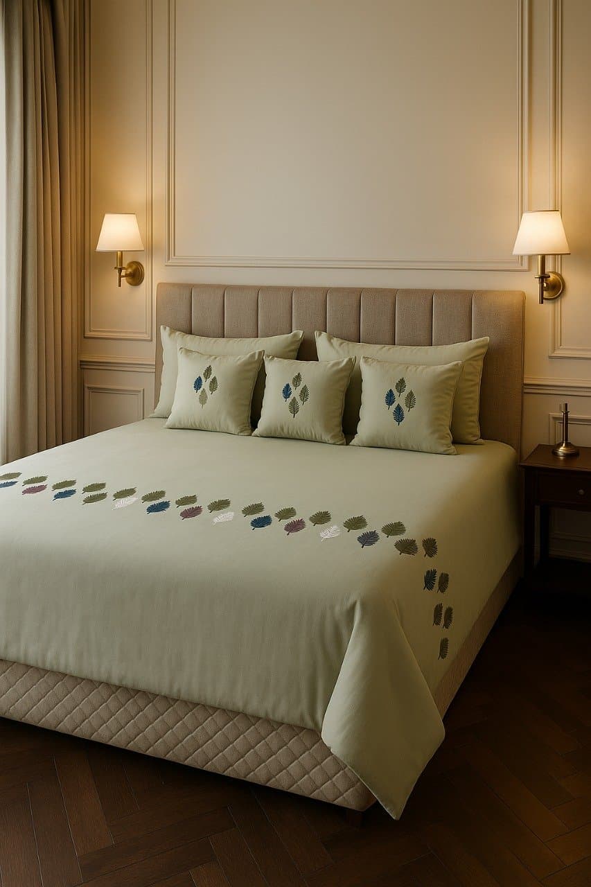 Leafscape Elegance Collection Bedsheet