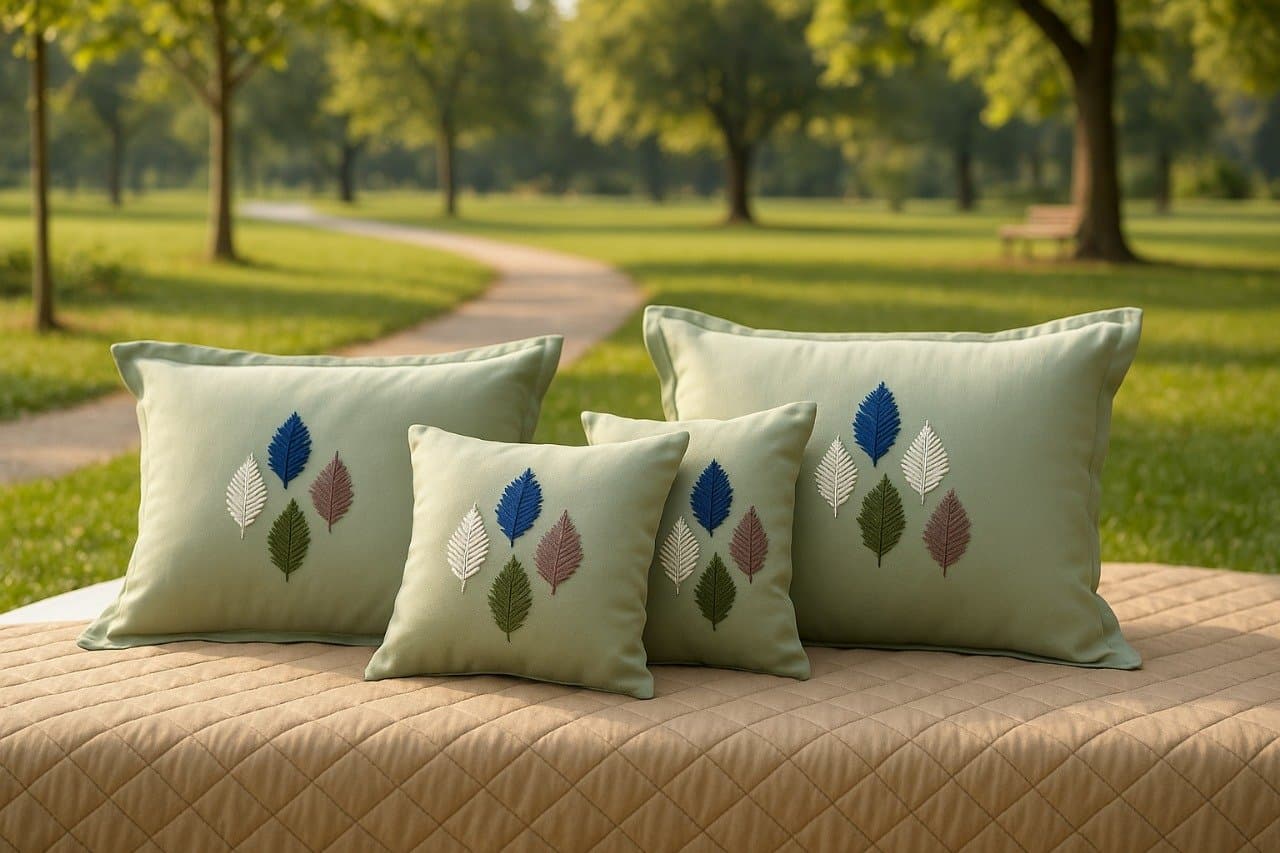 Leafscape Elegance Collection Bedsheet view 2