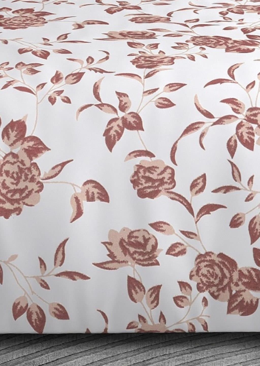 Leaf Tale Collection | 100% Cotton | Floral Design (108"x108"/274cmx274cm) | 600TC Superking Bedsheet view 13