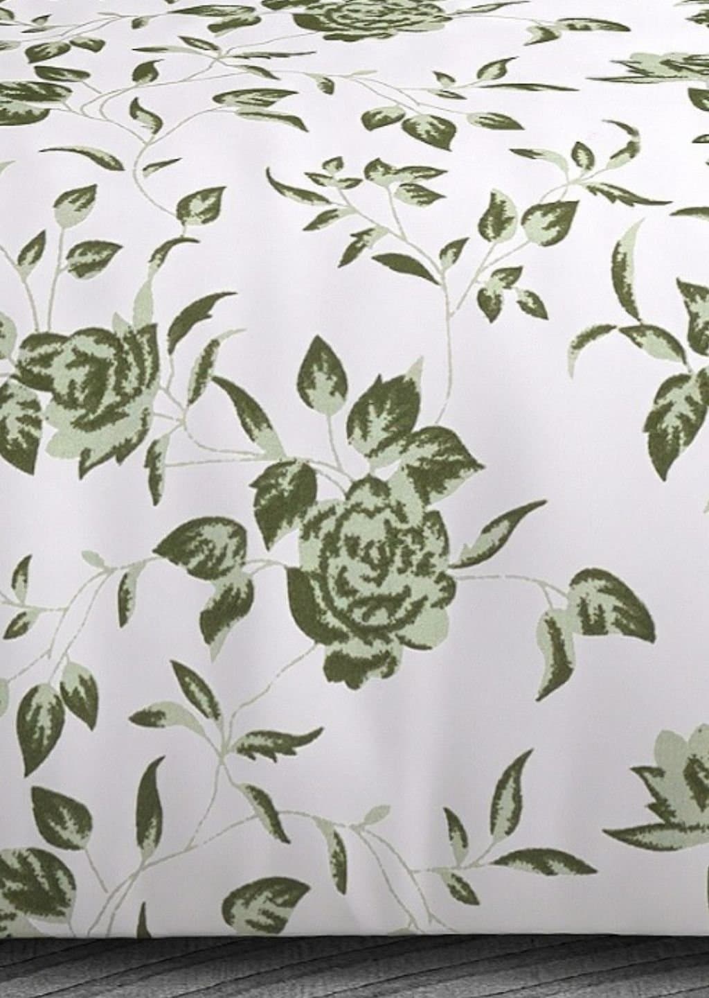 Leaf Tale Collection | 100% Cotton | Floral Design (108"x108"/274cmx274cm) | 600TC Superking Bedsheet view 5